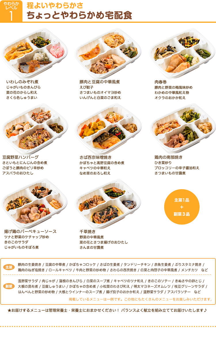 嚥下食 介護食 宅配